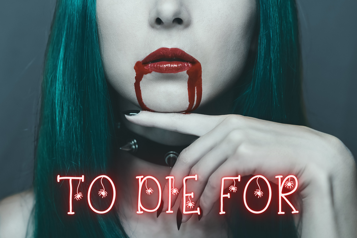 Creepily Crawling Halloween Font, a Serif Font by Dancing with Ink (Photo 11 of 21)