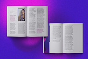 Gradient Book, a Stationery Template by Meknya (Thumbnail 6 of 9)