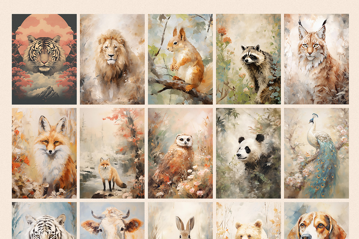 ANIMALS PRINTS GALLERY, an Animal Illustration by Madiwaso (Photo 7 of 9)