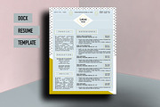 Sarah Rose Beautiful Resume Template, a Resume Template by Stand Out Shop (Thumbnail 1 of 3)