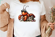 Beach Animals Clipart PNG, a Seasonal Illustration by CreationArt (Thumbnail 5 of 5)