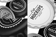 Beer Cap Mockup Set, a Product Mockup by Graphic Bird (Thumbnail 6 of 6)