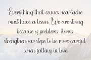 Beauty Heart | Script Font, a Handwritten Font by Scratchones (Thumbnail 6 of 9)