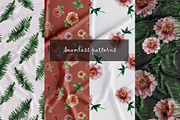 Watercolor flowers, an Illustration by Katia Serdiuk (Thumbnail 2 of 4)