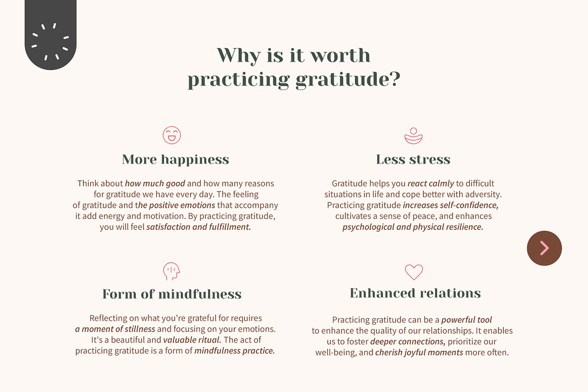 Digital Grateful Diary in PDF, a Stationery Template by Mocca Mockups Store (Photo 2 of 10)