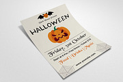 Halloween Party Flyer, a Flyer Template by DGTouch (Thumbnail 3 of 4)