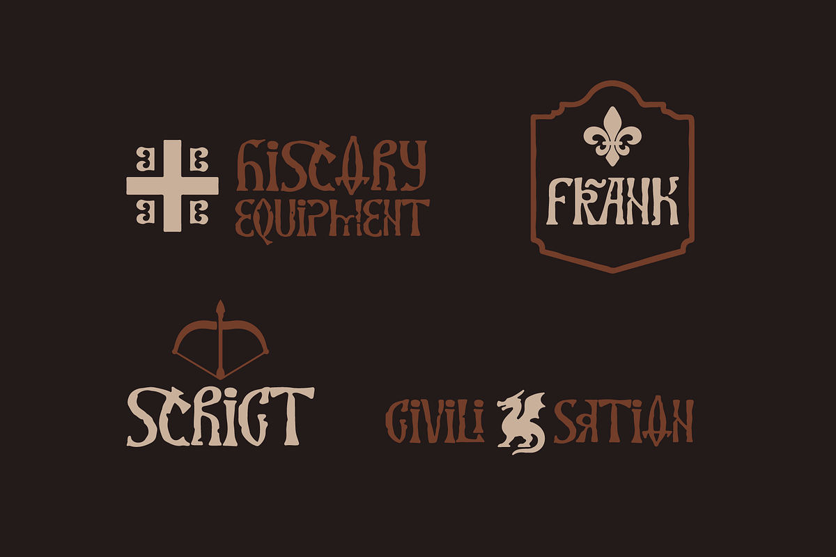 Eastern Blackletter – Byzantine Font, a Blackletter Font by kaer_shop (Photo 7 of 12)