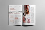 The Best Fashion Magazine Layout, a Magazine Template by Swayang (Thumbnail 20 of 23)