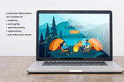 Landscape vector illustrations, an Animal Illustration by Holovei (Thumbnail 5 of 5)