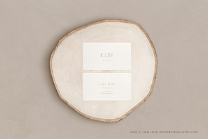 Elm - Business Card Mockup Kit