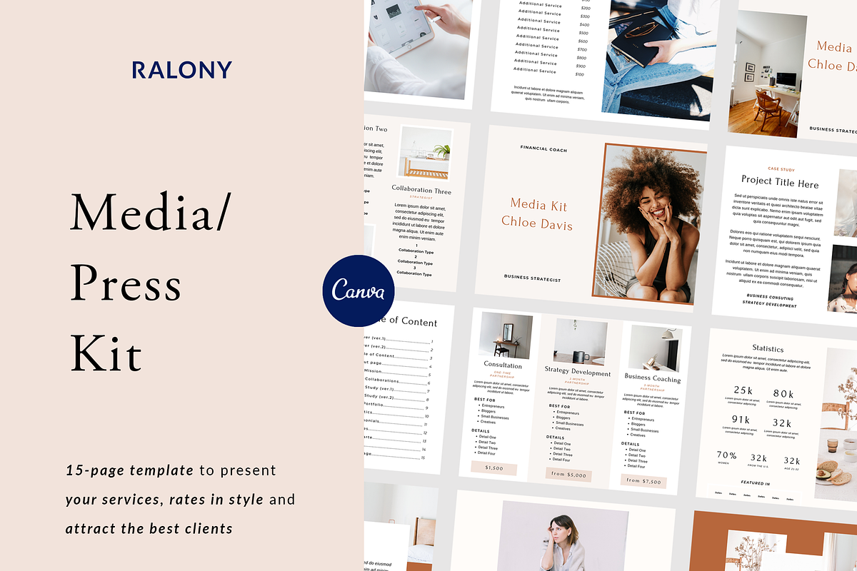 Media/Press Kit, a Magazine Template by Ralony (Photo 1 of 6)