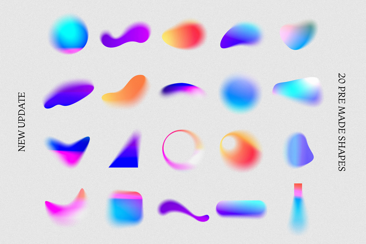Chroma Grainy Gradient Textures, a Texture Graphic by kuro (Photo 8 of 12)