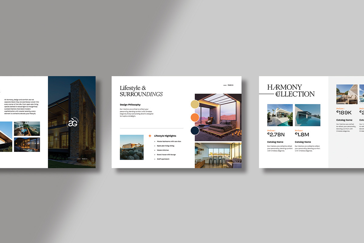 Realstate Luxury Vilas Brochure preview 3