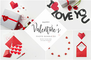 Valentine's Styled Photo Bundle 03