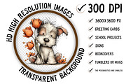 Whimsical Funny Easter Dog Clipart, an Illustration by Craft Nest (Thumbnail 2 of 11)