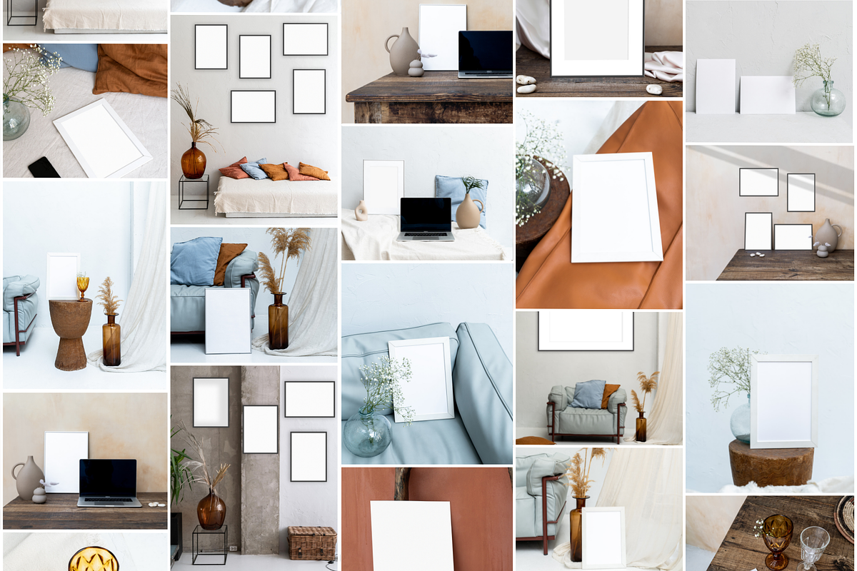 Frame Mockup Bundle Bono Collection, a Product Mockup by Trendingdigital (Photo 14 of 14)