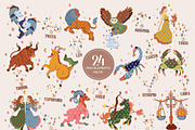 MAGICAL ZODIAC Collection, a Pattern Graphic by MSNTY STUDIOX (Thumbnail 10 of 27)