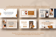 Social Media Bundle K / CANVA, PS, a Social Media Template by Mirazz (Thumbnail 13 of 15)