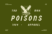 CS Arpheus Stamp, a Sans Serif Font by Craft Supply Co. (Thumbnail 6 of 8)