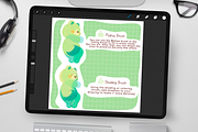 Jelly Style Brushes for Procreate, a Brush Add-On by Disyukov (Thumbnail 3 of 7)