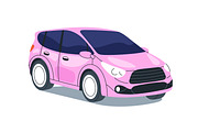 Auto vehicles, passenger cars set, a Transportation Illustration by Good Studio (Thumbnail 4 of 11)
