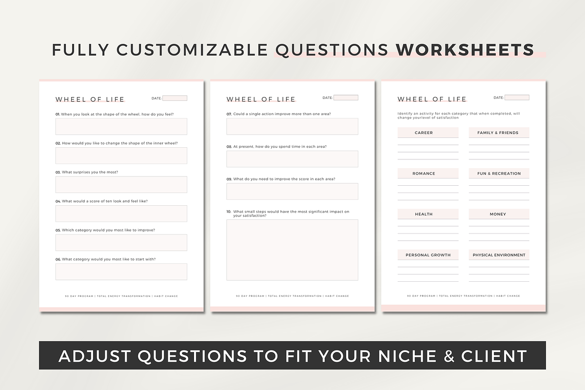 Wheel of life Canva Template, a Brochure Template by Designs by Darowan (Photo 5 of 12)