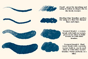 Mini Procreate Texture Brush Kit, a Brush Add-On by KJP Designs (Thumbnail 6 of 10)