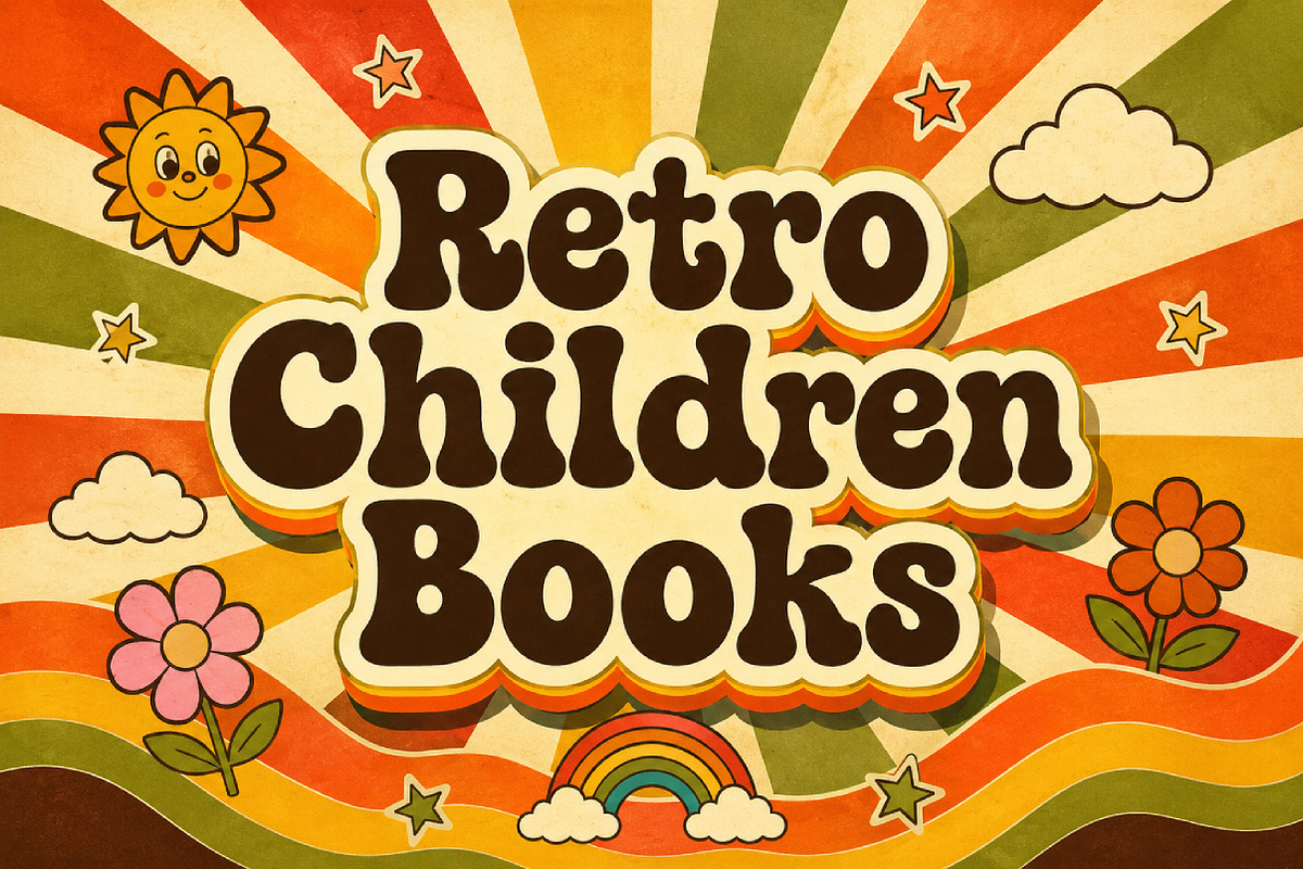 Retro Children Books, a Script Font by Wow Magic (Photo 4 of 5)