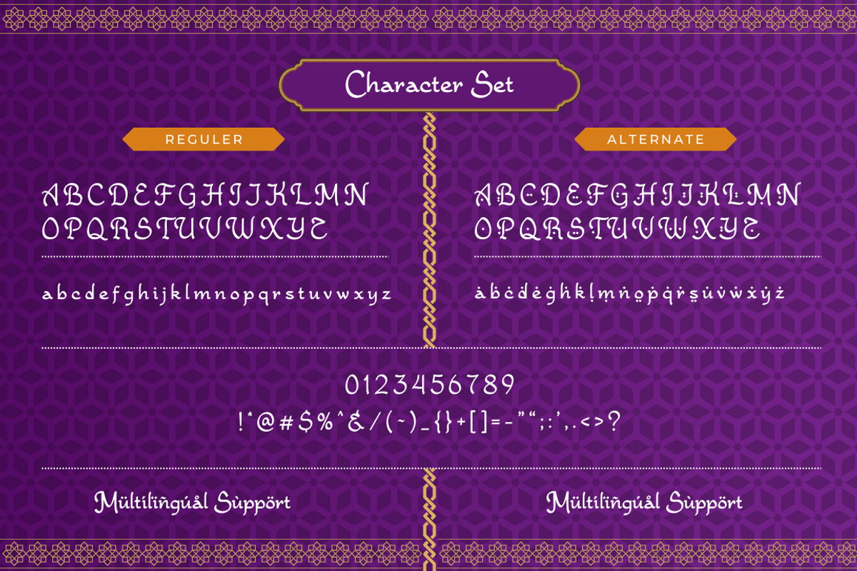 Al-Fitrah Ramadhan, a Blackletter Font by Sronstudio (Photo 12 of 12)