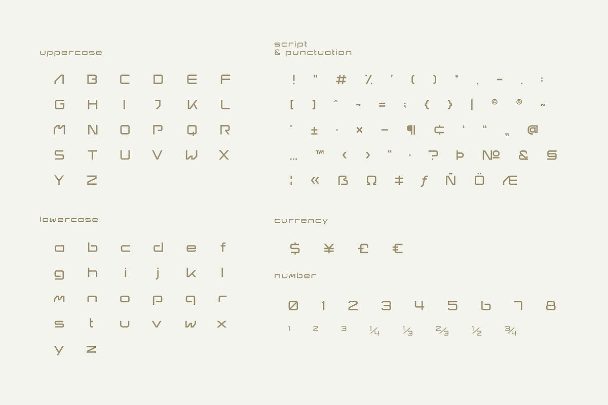 Barmo Futuristic Tech Font, a Sans Serif Font by baqoos (Photo 9 of 9)