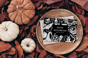 Vector Halloween sketches & designs, a Seasonal Illustration by Yevheniia (Thumbnail 10 of 10)
