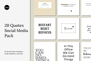 Instagram Inspirational Quotes, a Social Media Template by RB Boutique (Thumbnail 6 of 12)