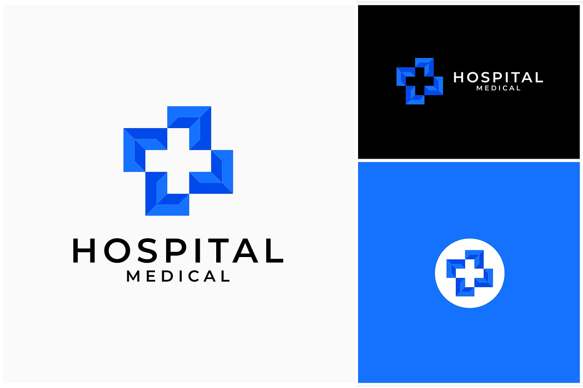 Medical Hospital Cursor Arrow Logo, a Branding & Logo Template by ika trisiana (Photo 3 of 3)