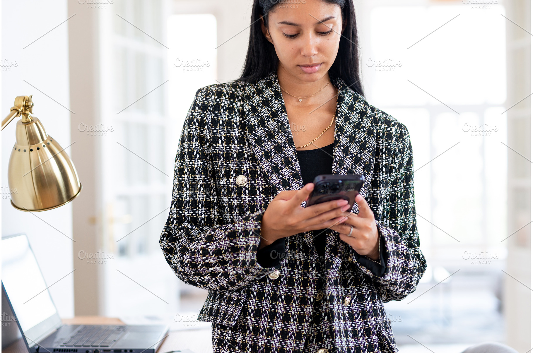 Professional woman in business, a Person Photo by undrey