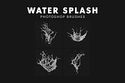 20 Water Splash Photoshop Brushes, a Brush Add-On by AB-TheDesigner (Thumbnail 4 of 4)