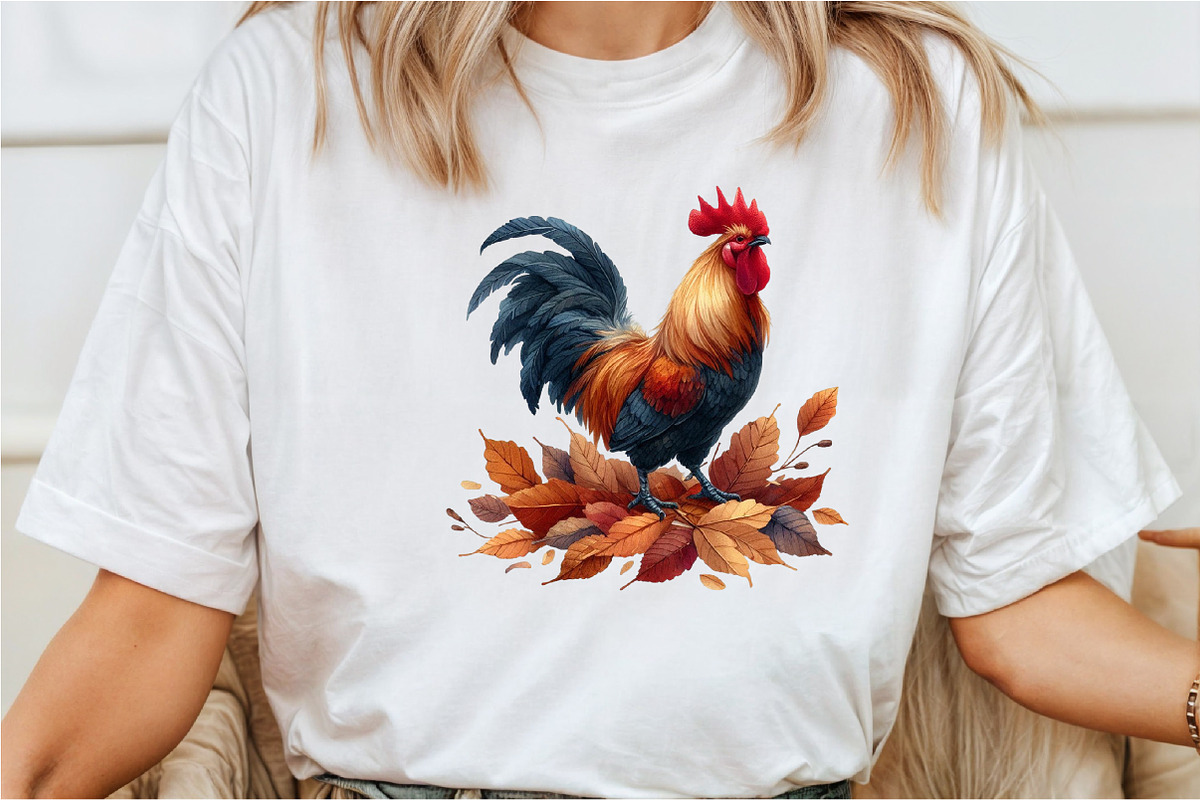Fall Farm Autumn Watercolor Clipart, an Illustration by Rose Art (Photo 4 of 9)
