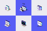 Cybersecurity Isometric Icons, a Solid Icon by Polar Vectors (Thumbnail 7 of 10)