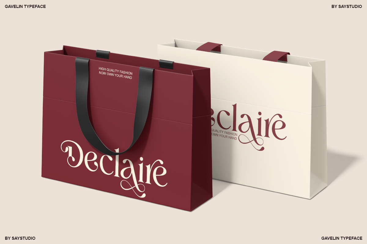 Gavelin - Luxury Serif Font, a Serif Font by Say Studio (Photo 11 of 12)