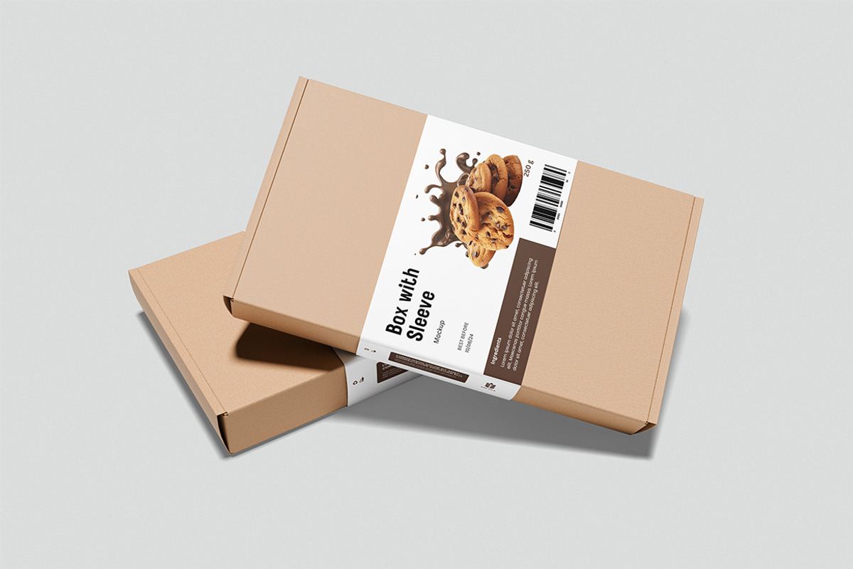Box with Sleeve Mockup, an Advertising Mockup by Twins_studio926 (Photo 4 of 5)