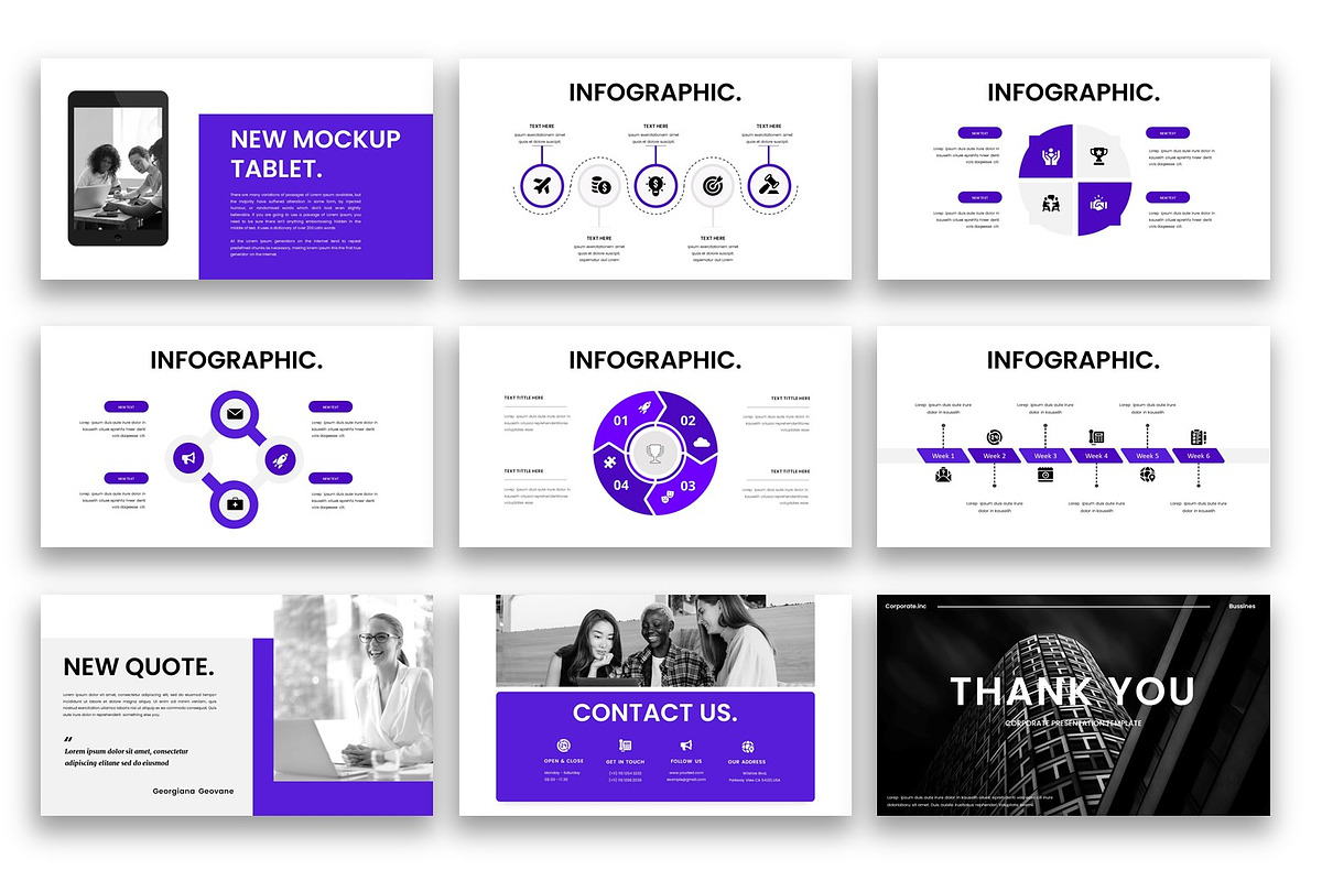 Creative Agency GSL Template, a Presentation Template by kreatifreya (Photo 2 of 5)