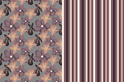 Seamless Plum Pattern Collection, a Pattern Graphic by SassyCorners (Thumbnail 7 of 8)