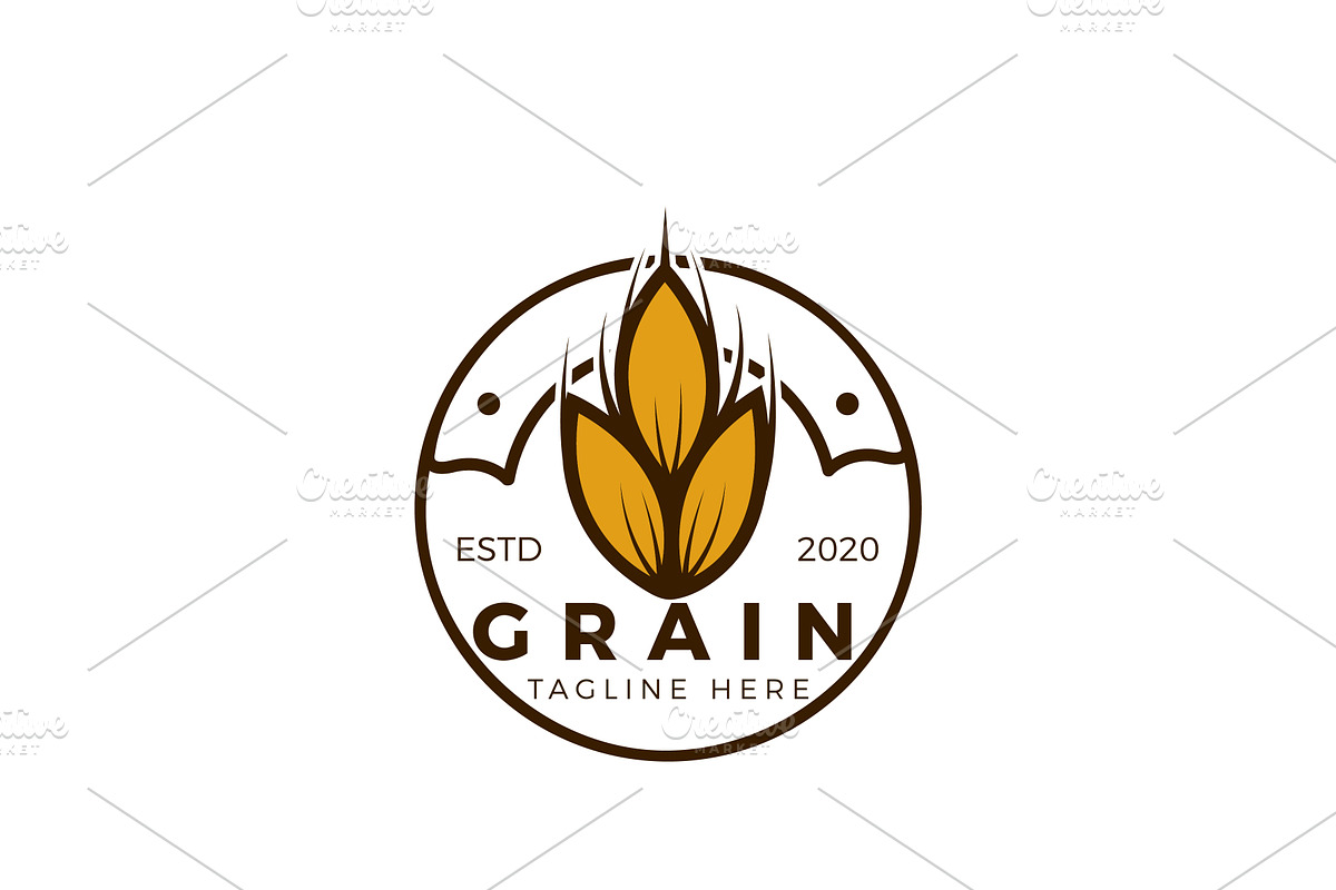 Grain Logo Design