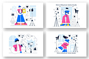 10 Micro Influencer Home Studio, a Person Illustration by denayunebgt (Thumbnail 3 of 4)