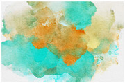 Hand drawn watercolor backgrounds, a Texture Graphic by Deveze Art & Co (Thumbnail 5 of 13)