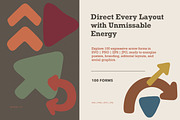100 Hand Drawn Arrow Shapes, a Decorative Illustration by designvectx (Thumbnail 2 of 8)