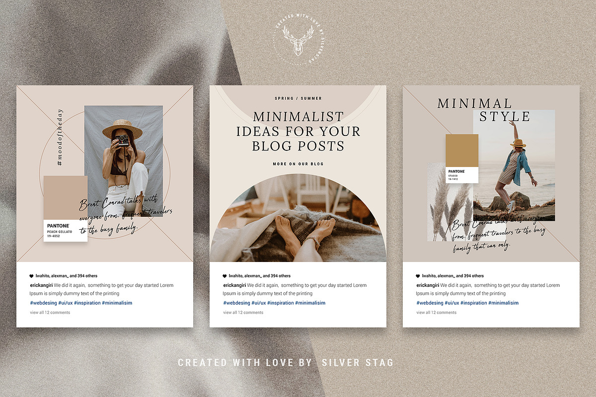 CANVA PS - Instagram Creator Bundle, a Social Media Template by ...