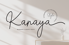Kanaya | Script Font