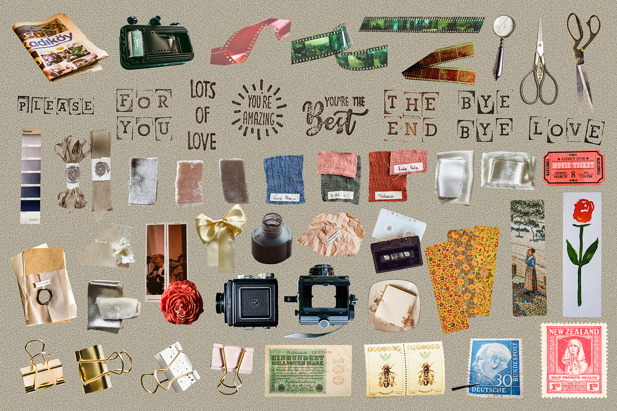 Romantic Memory Book Kit, an Object Graphic by Anzhelika (Photo 6 of 11)