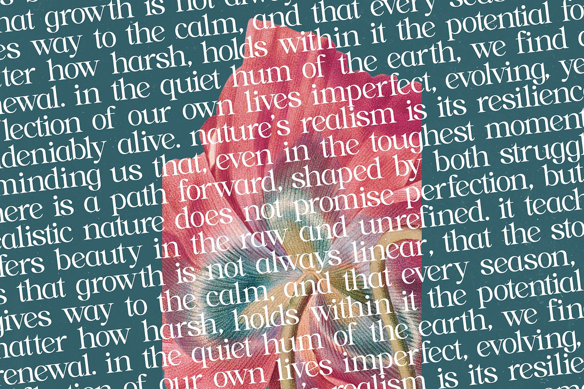 Realistic Nature Bold Serif, a Serif Font by timelesstype.co (Photo 7 of 20)
