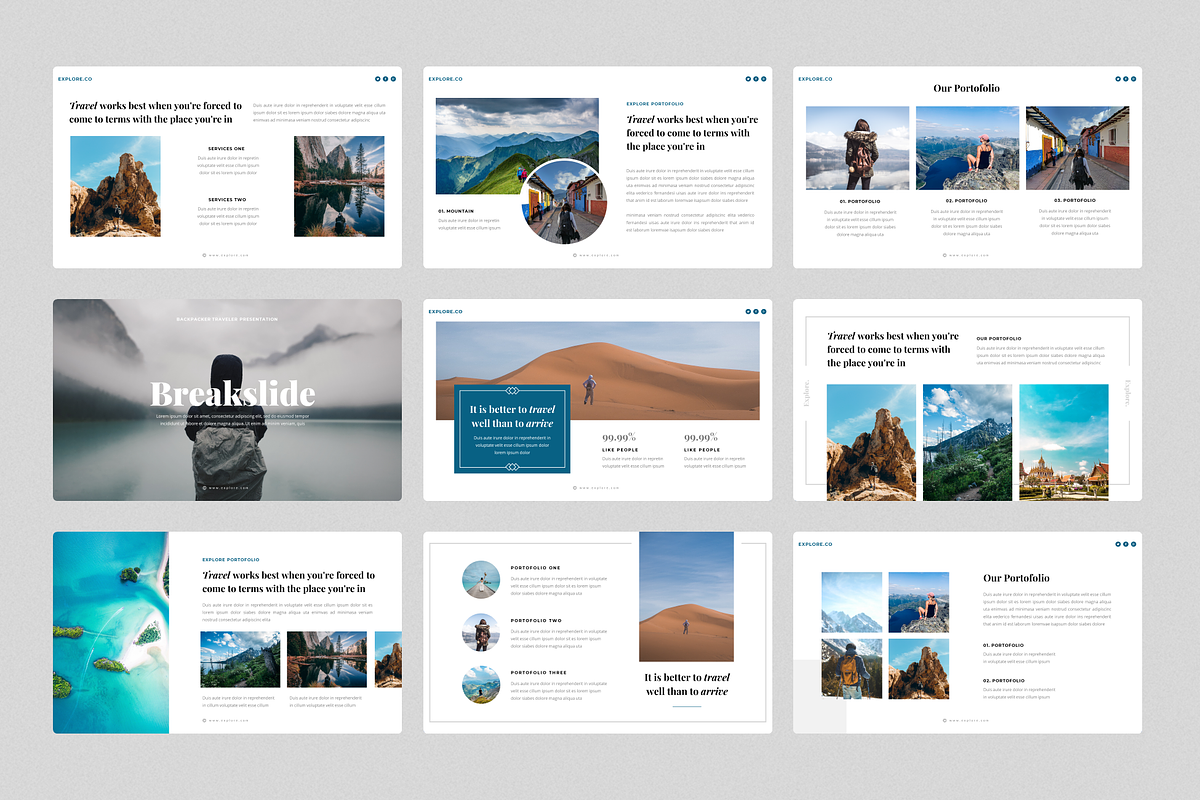 Adventure Tourism PowerPoint, a Presentation Template by YossyOneStd (Photo 4 of 5)
